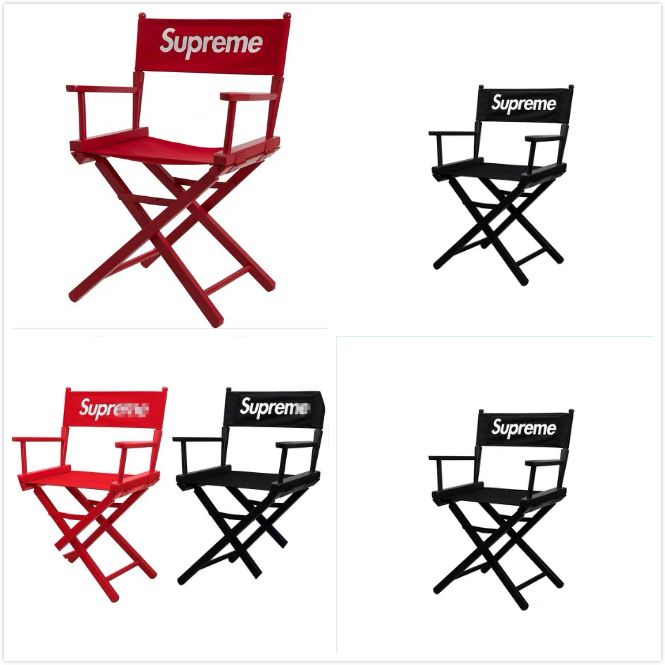 Home Furnishings Trendy Sup 19ss Week4 Director Chair Folding Home Furnishings Trendy Sup 19ss Week4 Director Chair Folding