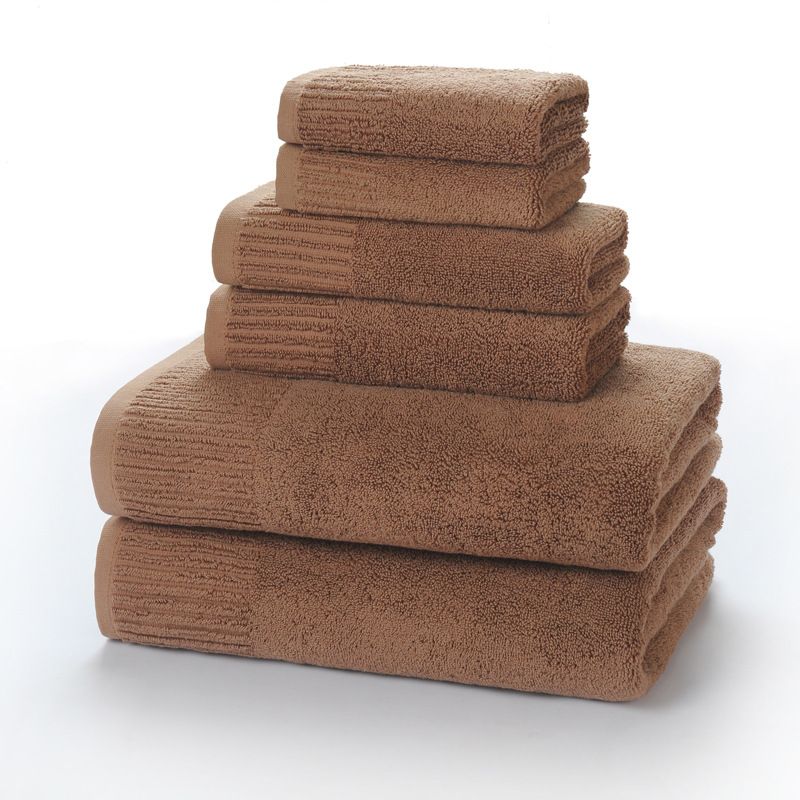 Brown Towel Set For Adult 100 Cotton Soft Jacquard Solid Color Hand Face Bath Towels Thick Absorbent Summer Beach Towel Bath Towel Gym Towel From Aozhouqie 25 02 Dhgate Com