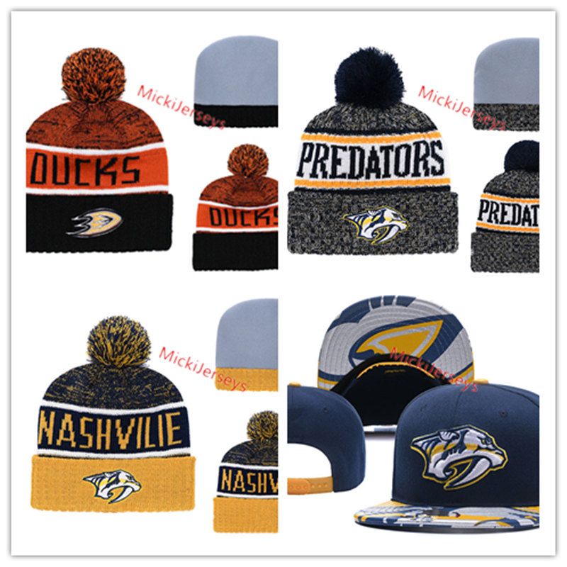 nashville predators knit hat