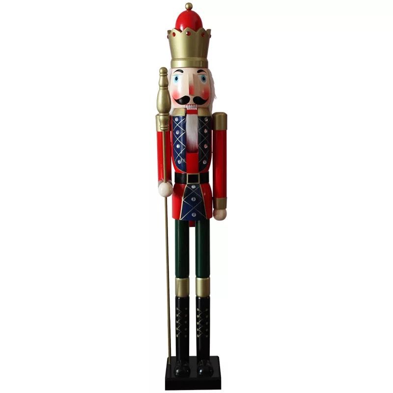 59in 1 5m Tall Big Display Nutcracker For Bar Ktv Christmas