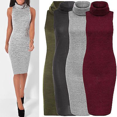 sleeveless sweater dress