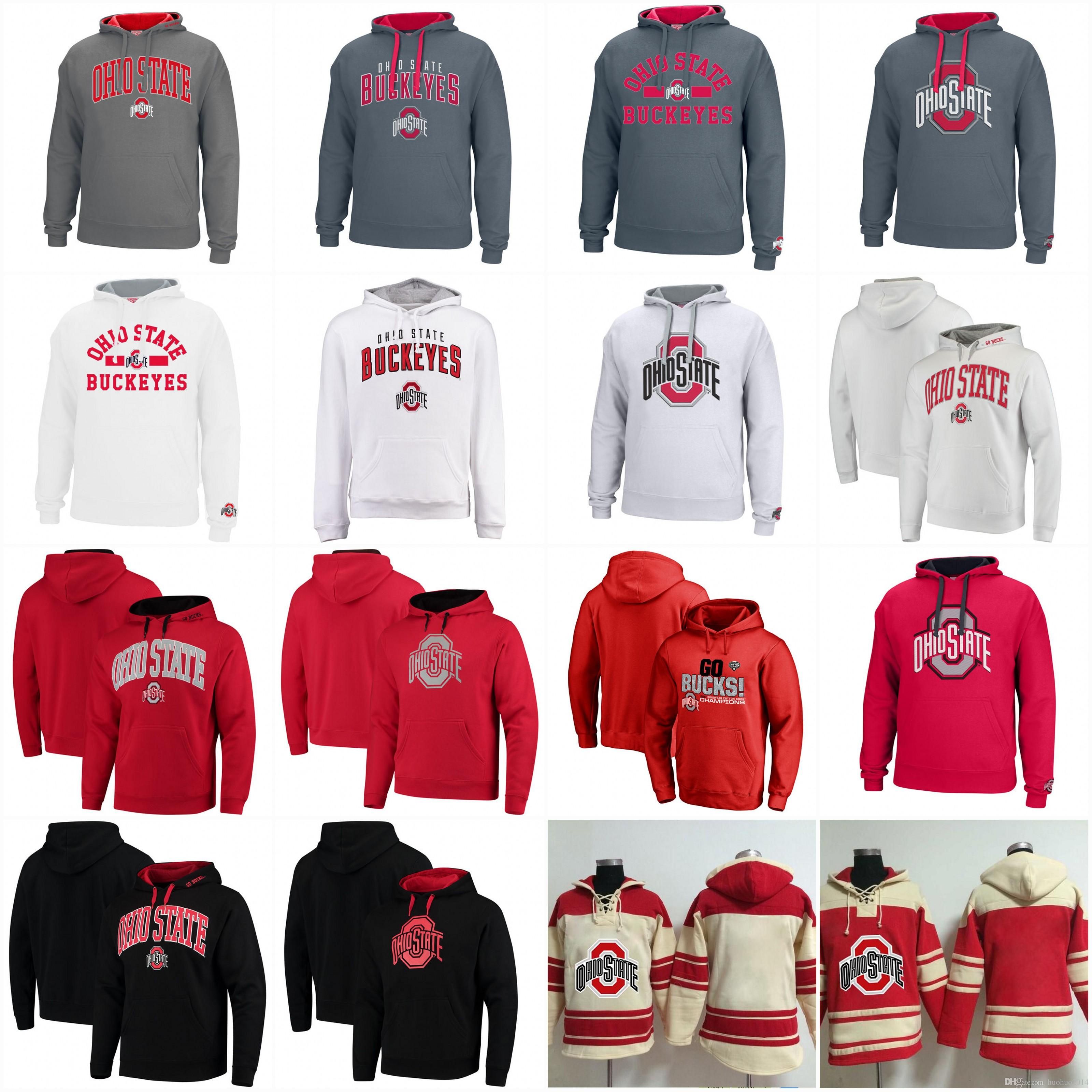 women's ohio state zip up moletom com capuz