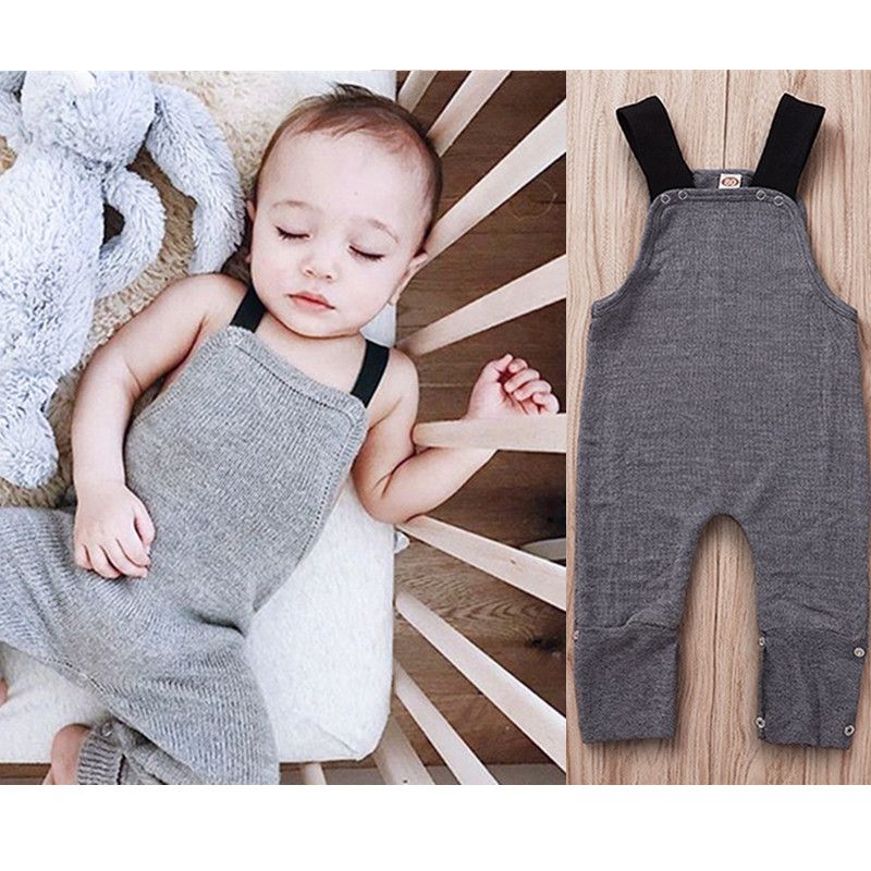 girls grey jumpsuit