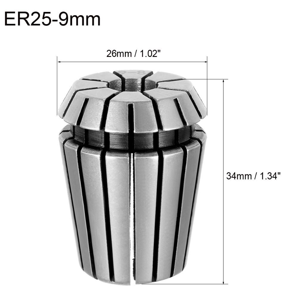ER25-1//2 Collet, ER25 drill chuck Spring Precision Collet Set CNC Workholding