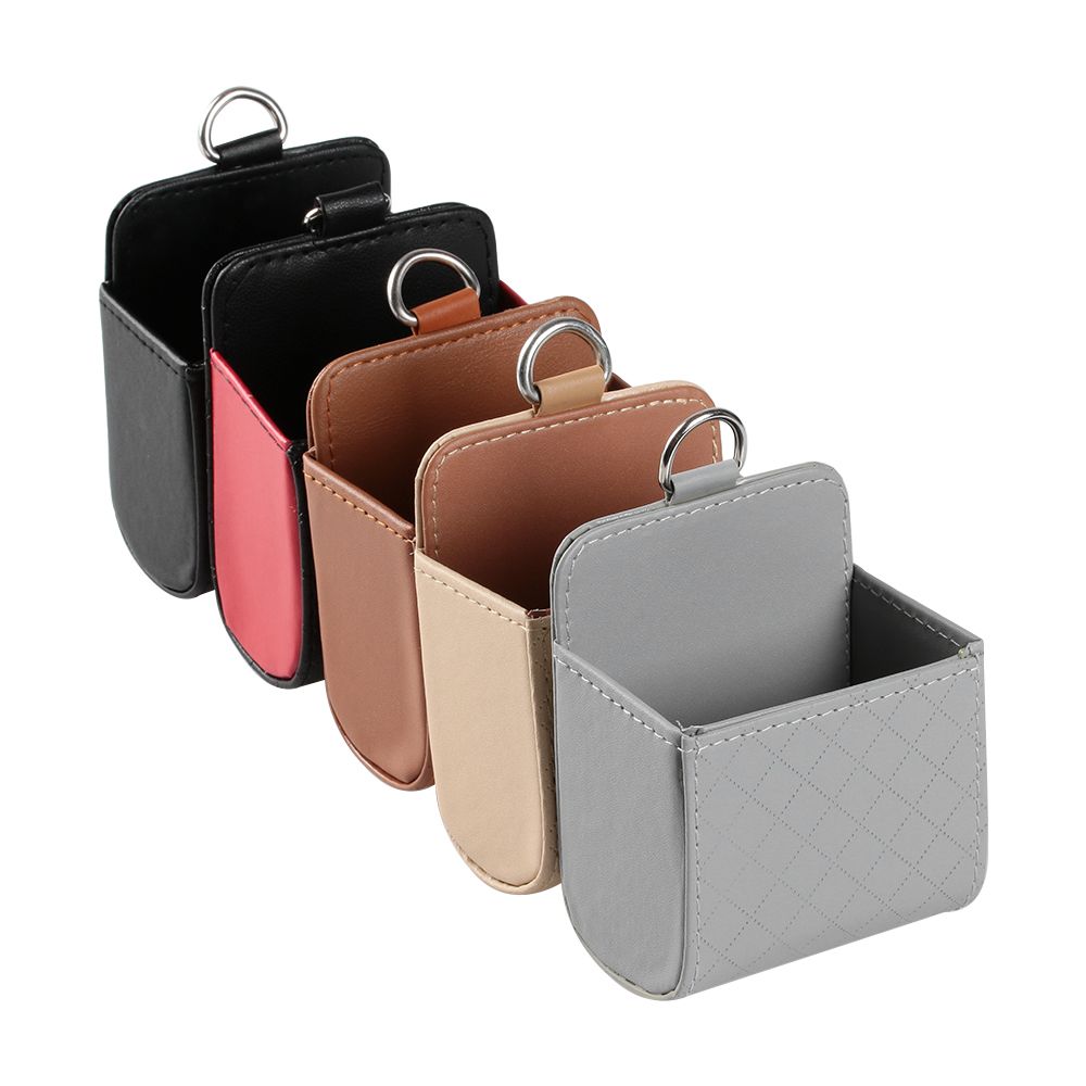 car vent leather pocket