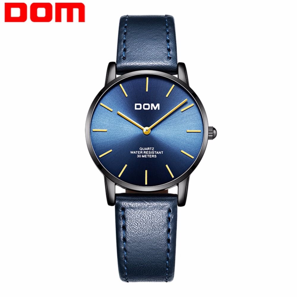 Dom Ultra Thin Ladies Watch Brand Luxury Women Watches Waterproof Rose Gold Stainless Steel Quartz Wrist Watch Femme G 36bl 1mt Online Watches Buy Buying Watches From U1 Luxurywatch 29 45 Dhgate Com