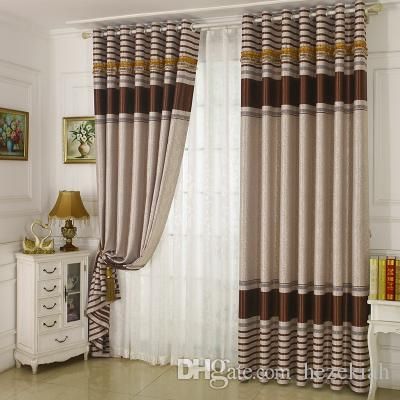 2019 Sunshade Curtains Finished Simple Modern European Curtain