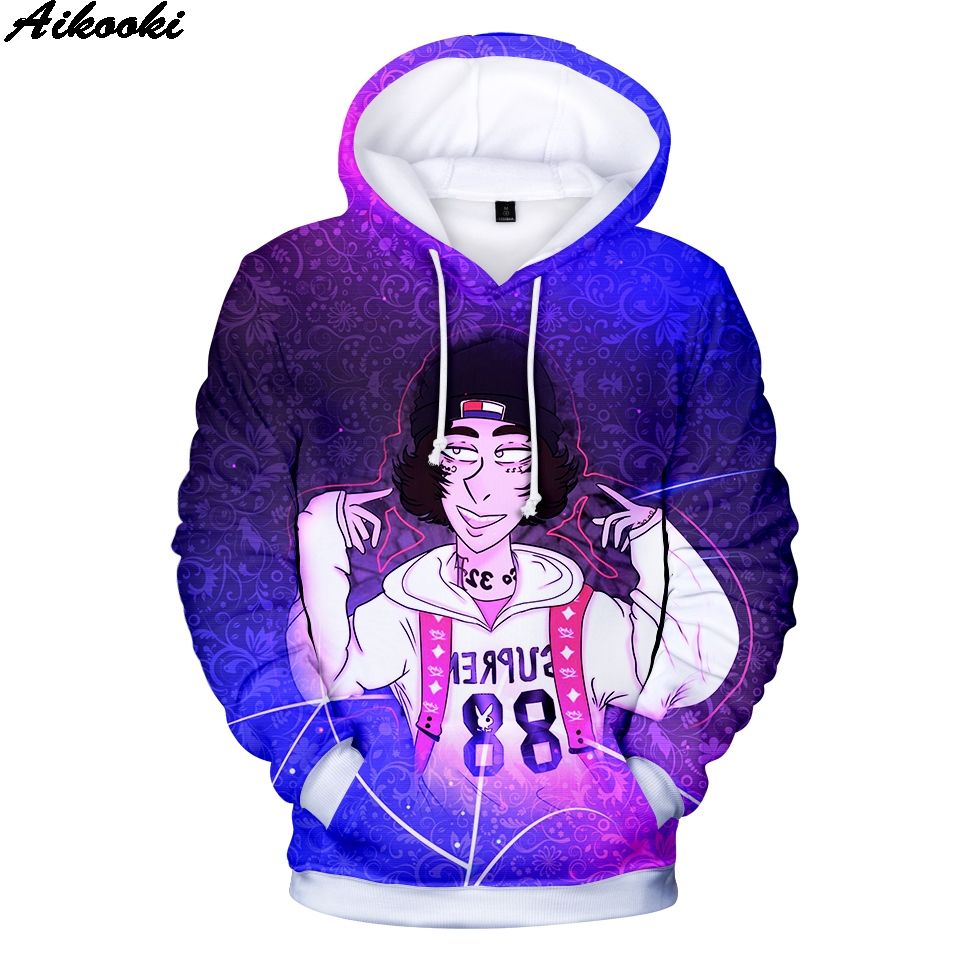 Compre 2019 Hot New Xan Xanarchy 3D Moletom Com Capuz Homens / Mulheres Moda Casual Harajuku Anime 3D Impressão Com Capuz Lil Xan Xanarchy Camisola Top De Baiqian, $92,01 | Pt.Dhgate.Com