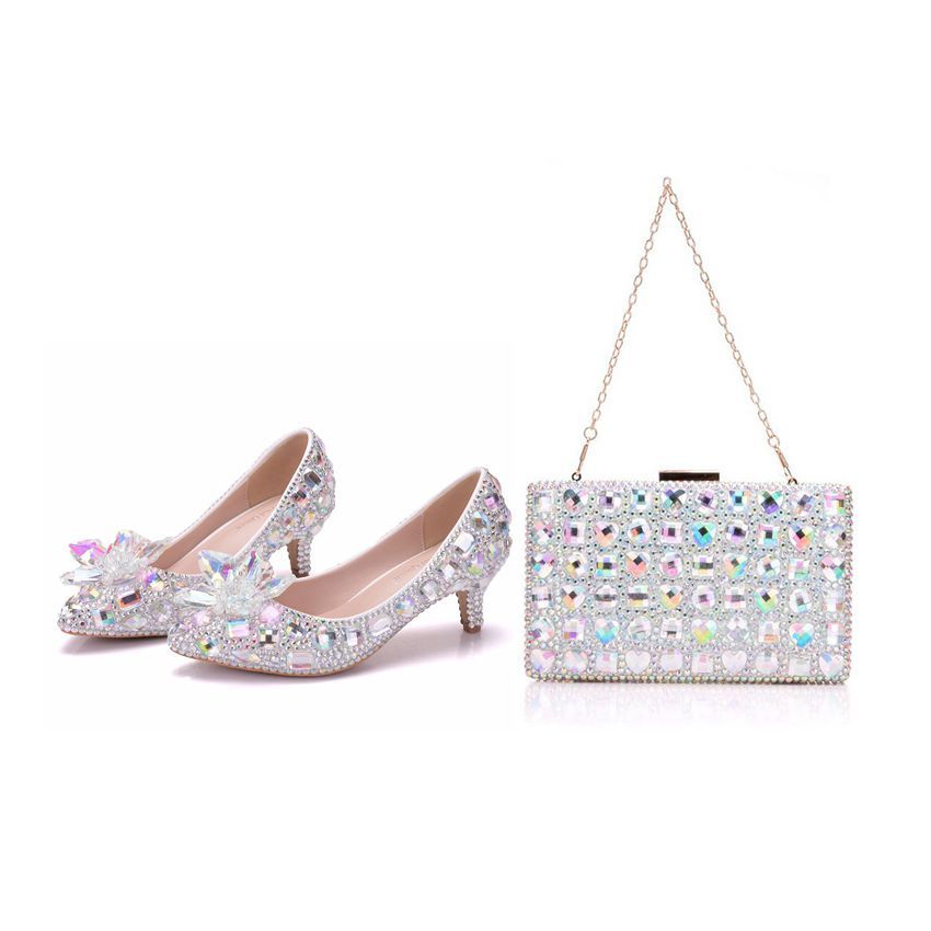 wedding shoes and handbags
