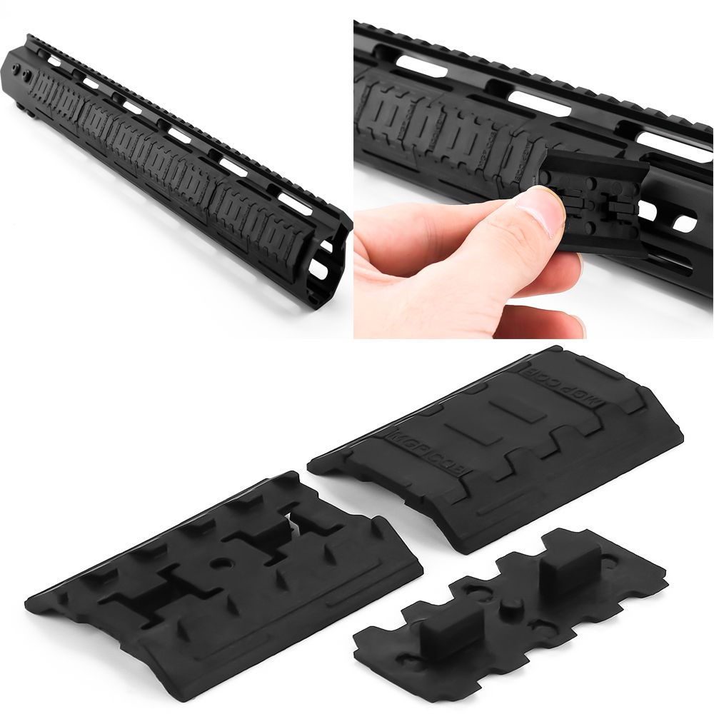 2021 Magorui Tactical Mlok Rail Covers M Lok SLOT SYSTEM Rail Panel For Outdoor Hunting Wargame