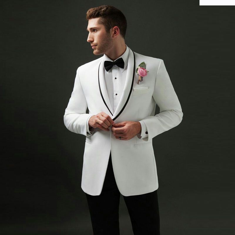 Acquista Smoking Gentili Smoking Bianchi Ultimi Disegni Uomo Blazer Abiti  Da Sposa Costume Estivo Due Pezzi Homme Terno Masculino Trajes De Hombre A  90,94 € Dal Realsuits | It.DHgate.Com