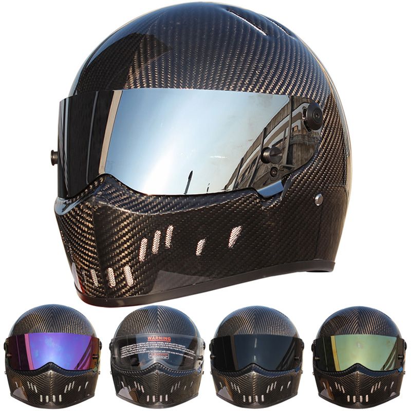 carbon motocross helmet
