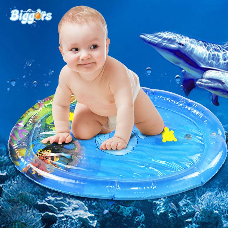 Acheter Nouvelle Forme Ronde Bebe Gonflable Bebe Usage Eau Tapis Tampon Coussin Mat Jeux Enfants De 13 31 Du Inflatableoutlet Fr Dhgate Com