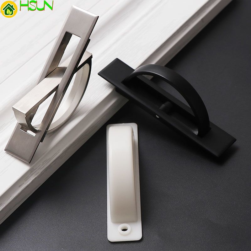 2019 Tatami Hidden Door Handles Zinc Alloy Recessed Flush Pull