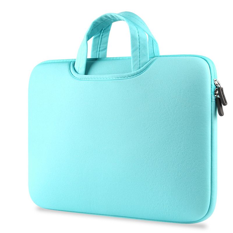 soft leather laptop bolsa