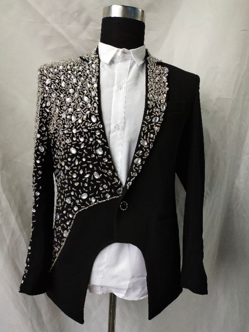 rhinestone jacket mens