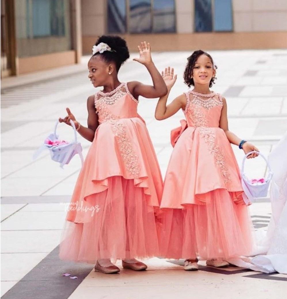 african flower girl dresses