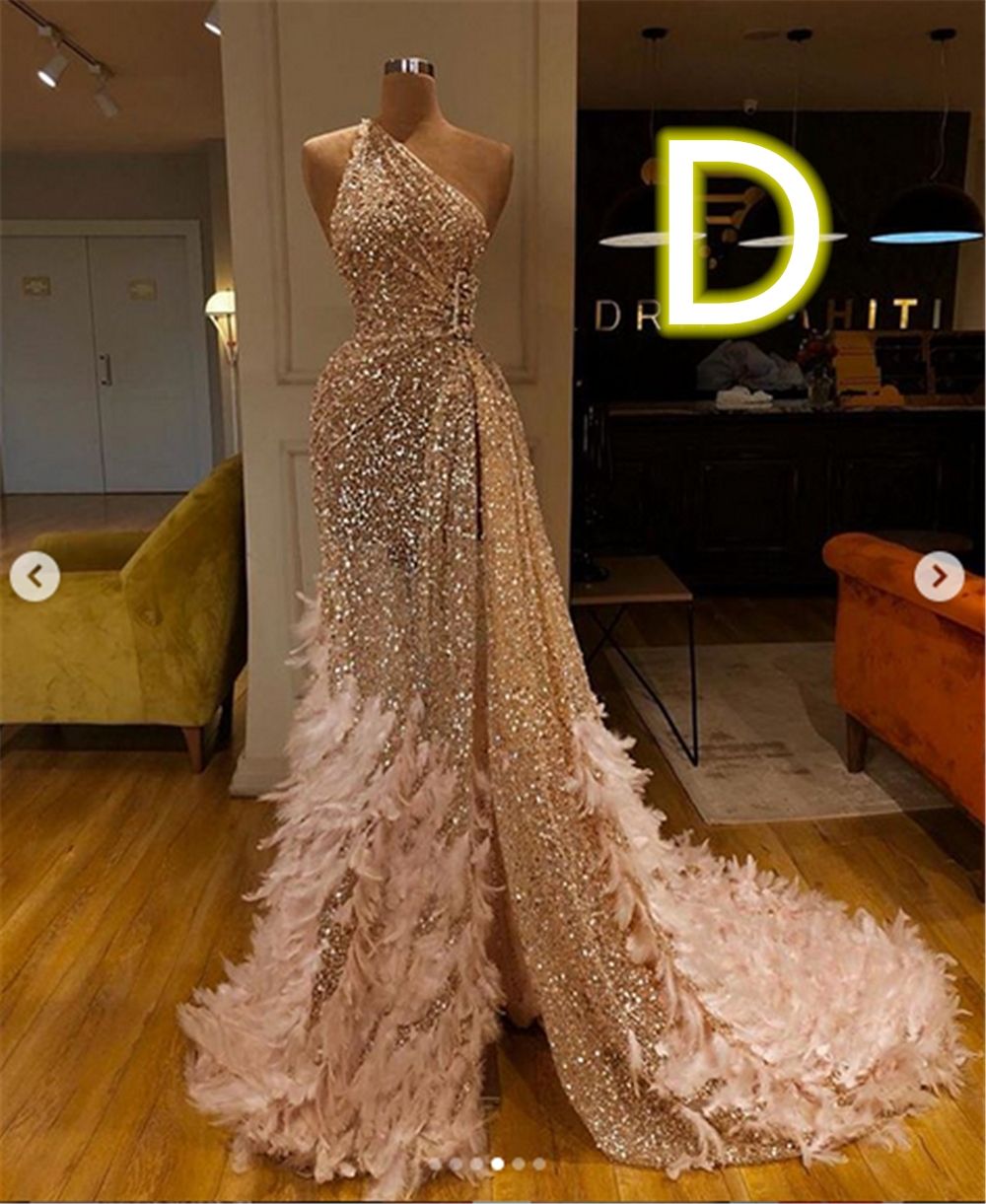Sexy Stunning Ostrich Feather Pink Gold 