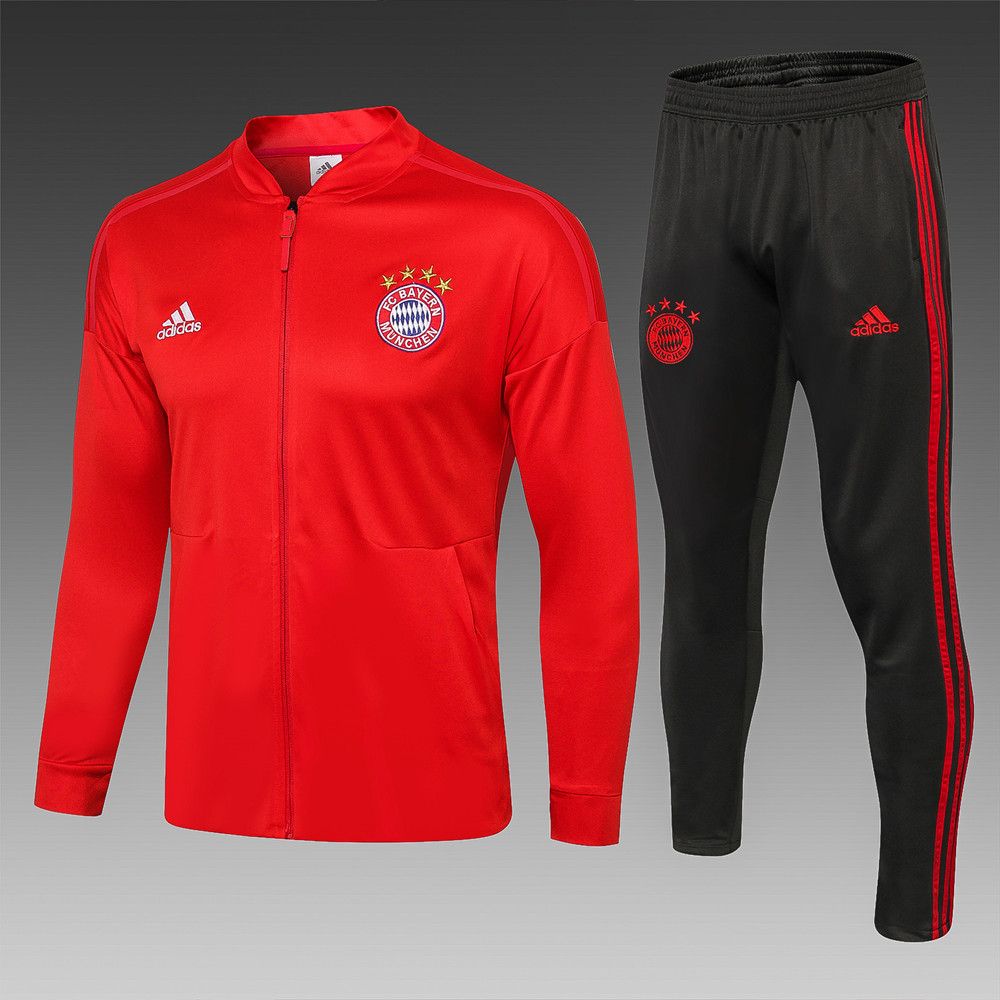 Compra Nuevo Bayern Rojo Munich Uniforme De Fútbol Ropa Deportiva  Surfetement VIDAL LEWANDOWSKI MULLER ROBBEN JAMES Traje De Entrenamiento  Con Chaqueta Con Cremallera Completa Barato | Entrega Rápida Y Calidad |  Es.Dhgate
