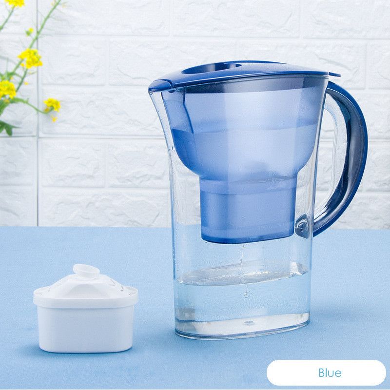شراء جديد المنزلية إبريق الماء الكربون المنشط إزالة مقياس تنقية المياه غلاية 2 5l المطبخ مياه الشرب تصفية رخيص التسليم السريع والجودة Ar Dhgate