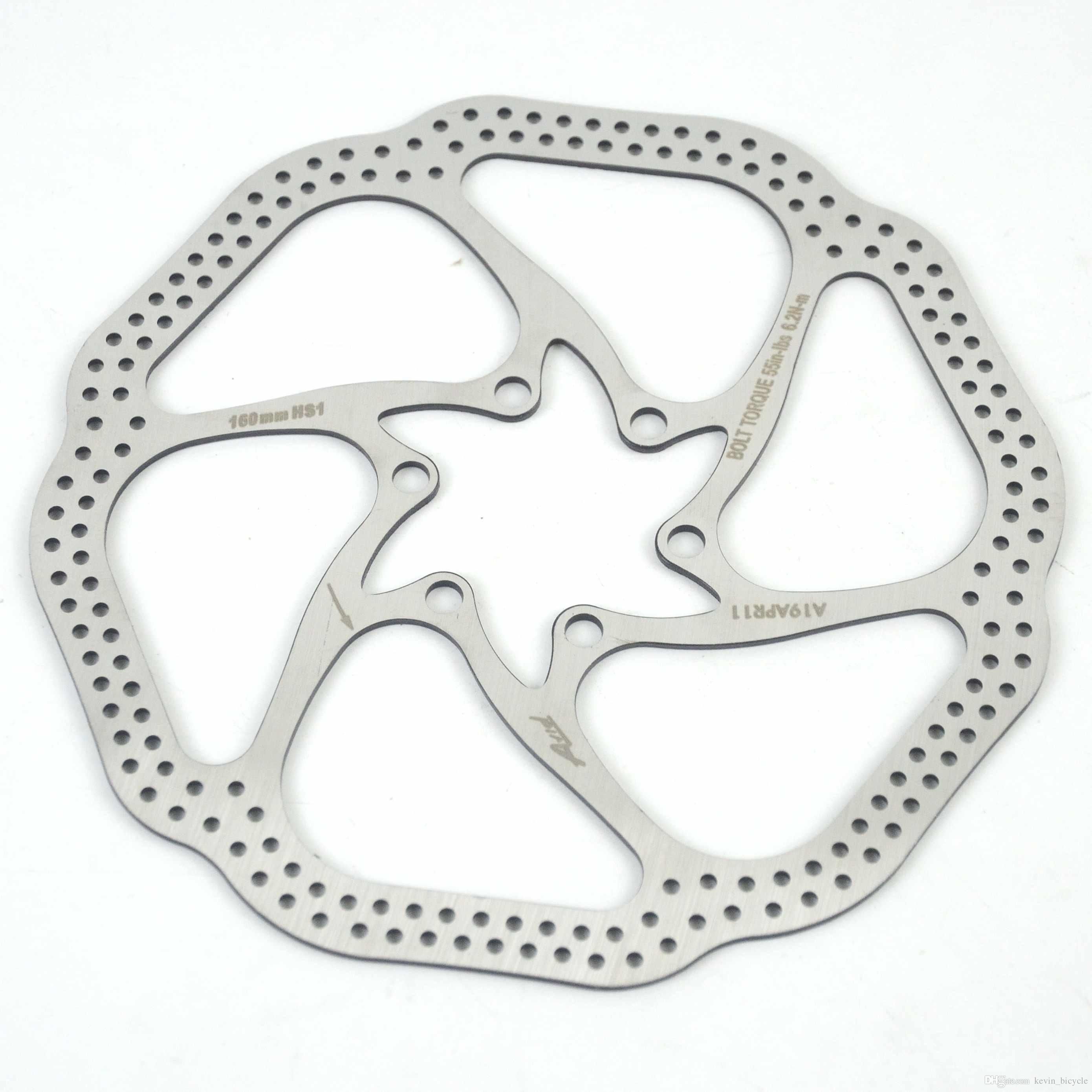 AVID HS1 Cycling Bicycle MTB Bike Brake Disc Rotor 160mm//180mm /& 6 Bolts