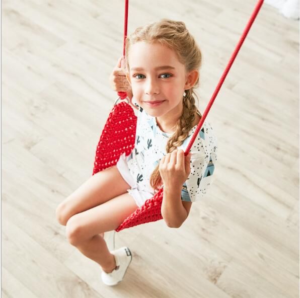 2020 Nylon Net Rope Knitted Swing Childrens Swings Indoor Sensory Swing