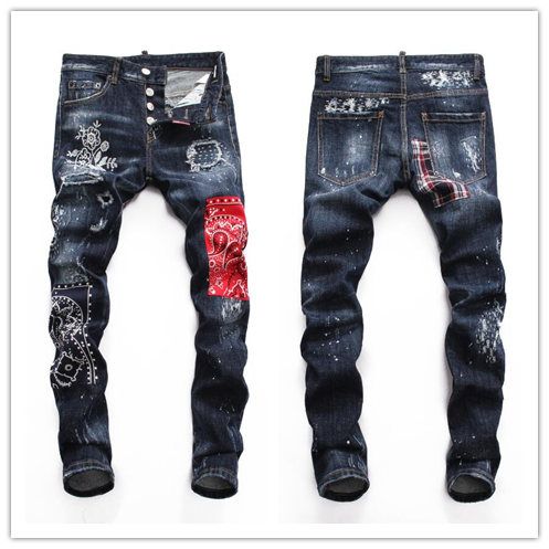 Compra Famosa Marca De Italia Rock Biker Jeans Hombres Ripped Denim Tearing  Jeans D2 Pantalones Skinny Jeans Para Hombre Pantalones Baratos Acanalados  Diseñador Barato | Entrega Rápida Y Calidad | Es.Dhgate