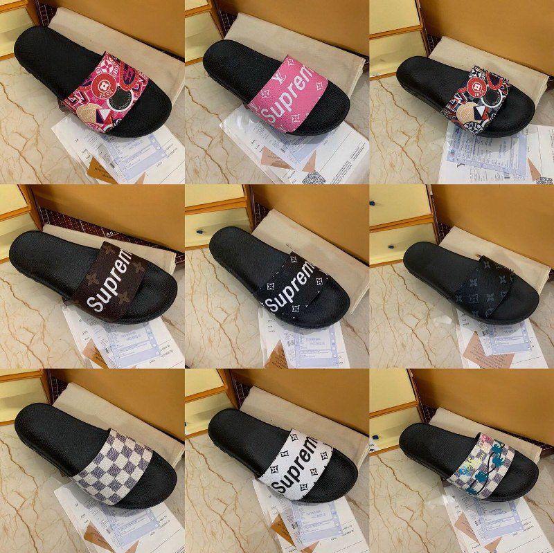 Acquistare Con Fashion Box Top Louis Vuitton Uomini In Pelle Donne Sandali  A Righe Causale Estivi Antiscivolo Huaraches Ciabatte Infradito Dimensioni  Pantofola 35 46 Economico | Consegna Veloce E Qualità | It.Dhgate