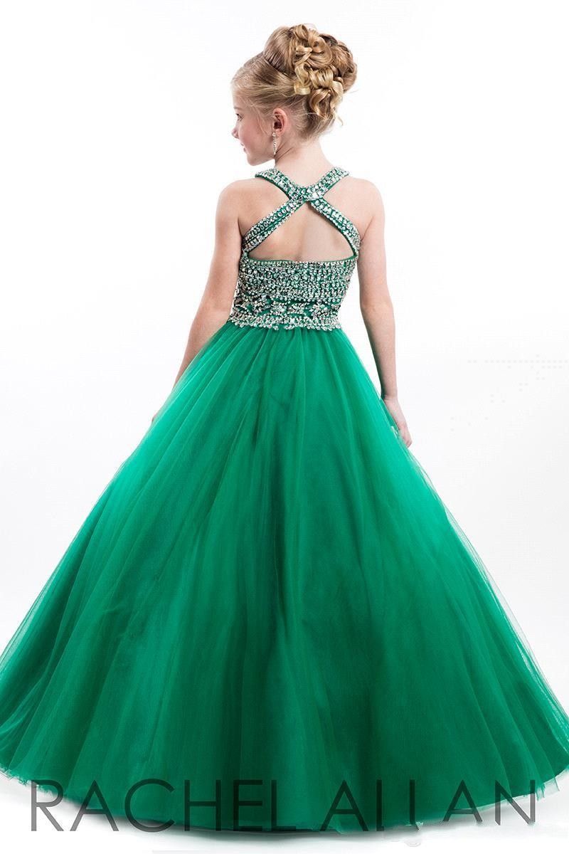 forest green flower girl dresses