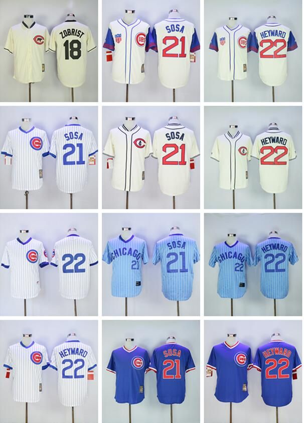 cubs jersey 18