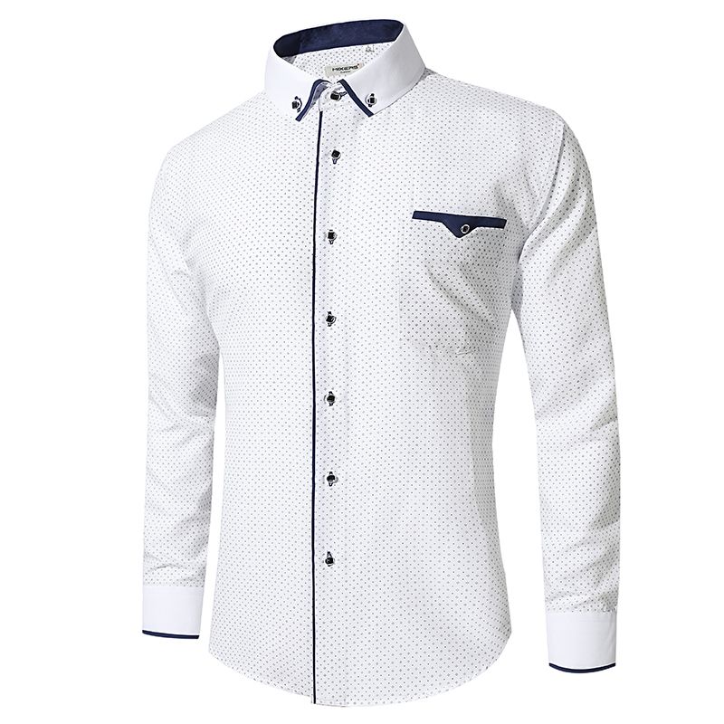 Compre Nueva Llegada 2019 Camisa Blanca De Los Hombres De Manga Larga De Negocios Camisas Casuales Hombres Visten Camisas Ropa Cómoda Camisa Masculina A 26,54 € Del Houqizhixiu55888 | DHgate.Com