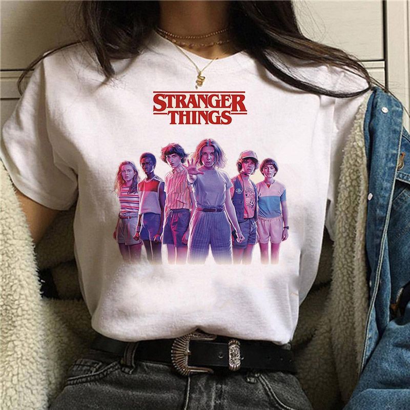 stranger things graphic tee