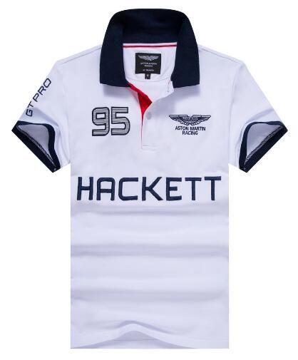 Hackett London Hkt Panel Str LS Rby Camisa Polo para Hombre