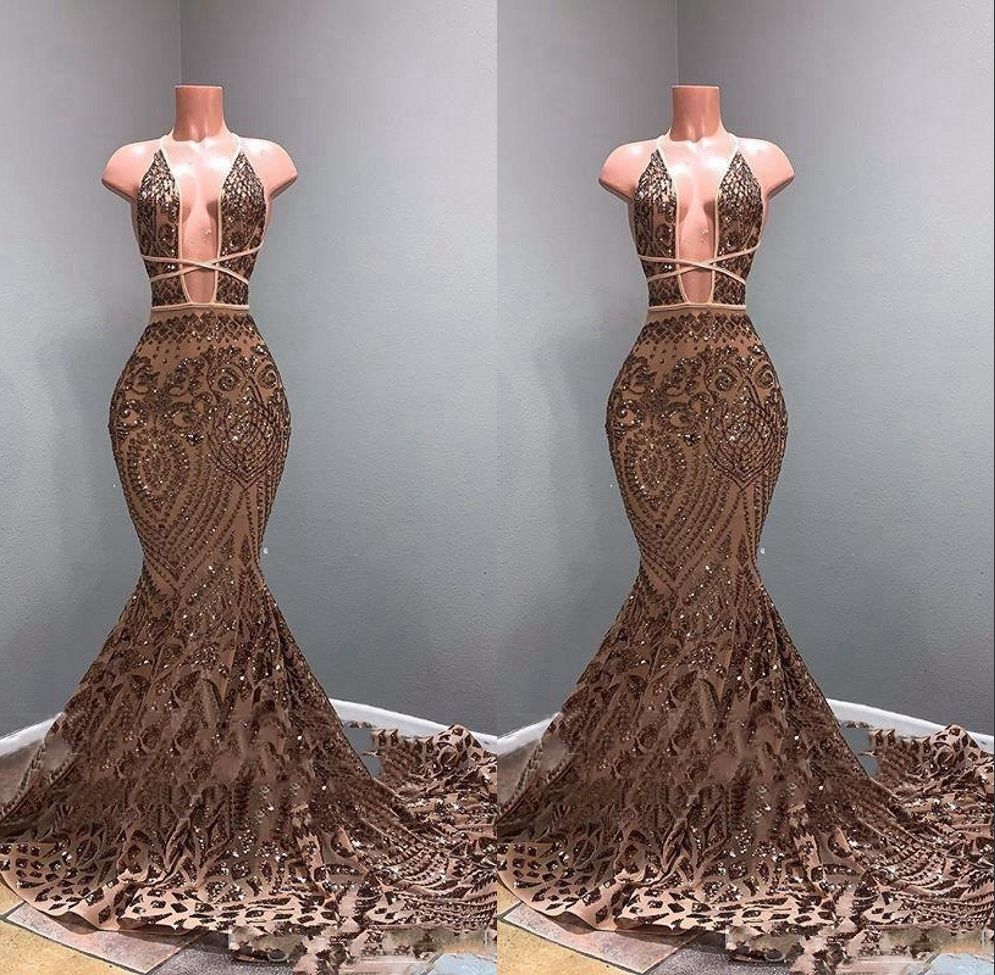 rose gold and black prom dress