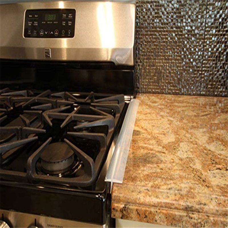 2019 Kitchen Stove Counter Gap Cover Silicone Easy Clean Heat