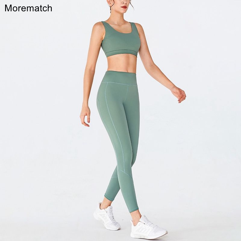 Mujeres Trajes De 2 Piezas Leggings Sujetador Deportivo Conj Mujeres Trajes De 2 Piezas Leggings Sujetador Deportivo Conj