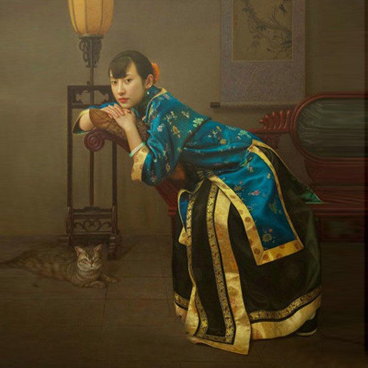 Compra Noble Antigua China Mujer Cortesías Cheongsam Ropa China Tradicional  Retrato Traje Digna Ama De Casa Anfitriona Del Traje Vestido Barato |  Entrega Rápida Y Calidad | Es.Dhgate