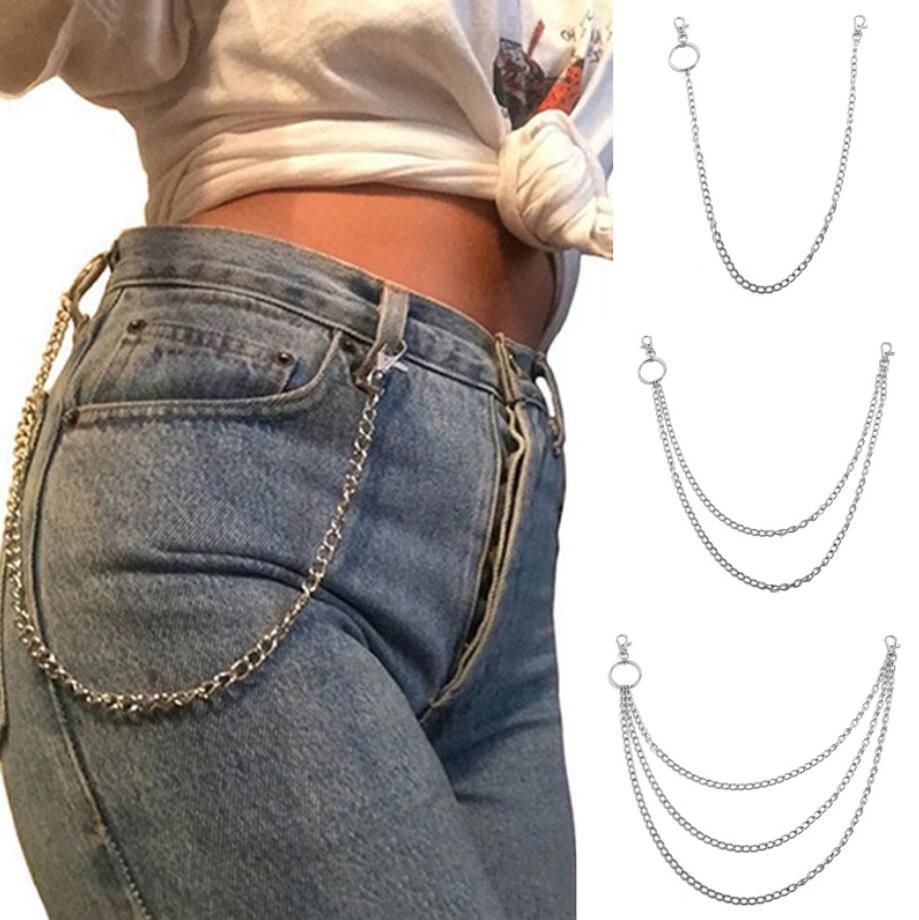 Compre Pantalones Largos Hipster Llaveros Punk Street Big Ring Llavero  Monedero De Metal Cinturón Cadena Pantalón Llavero Unisex HipHop Jewelry A  1,17 € Del Fashion_show2018 | Es.Dhgate.Com