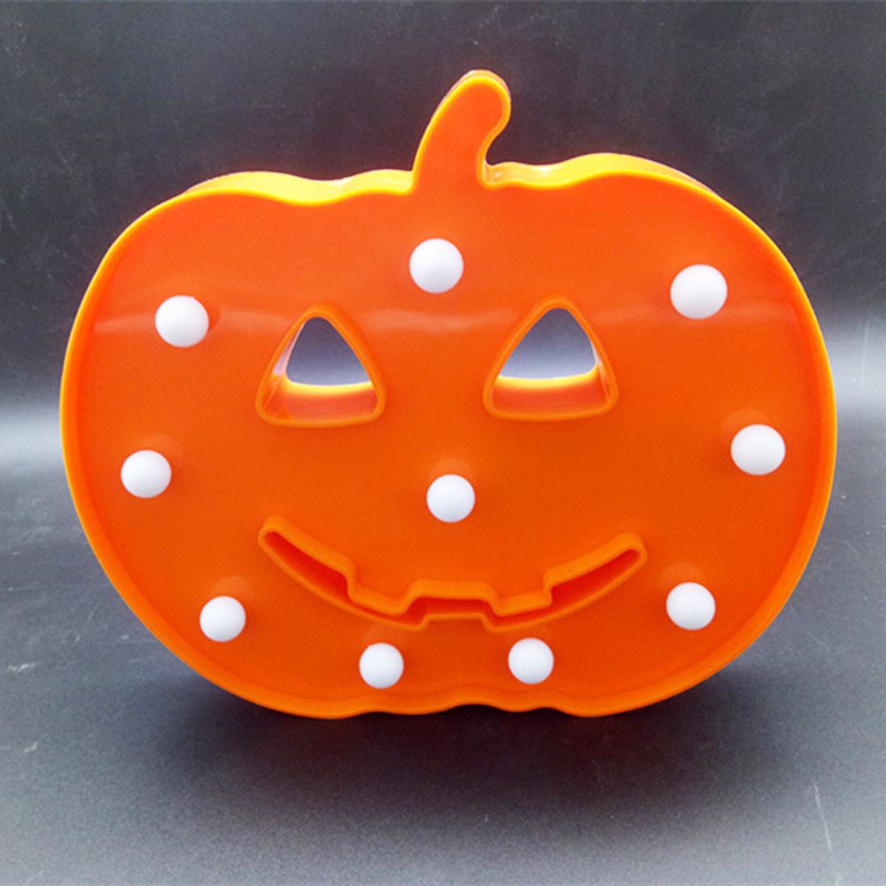 Compre Calabaza Led Luz De La Noche Tabla Creativa Lampara De