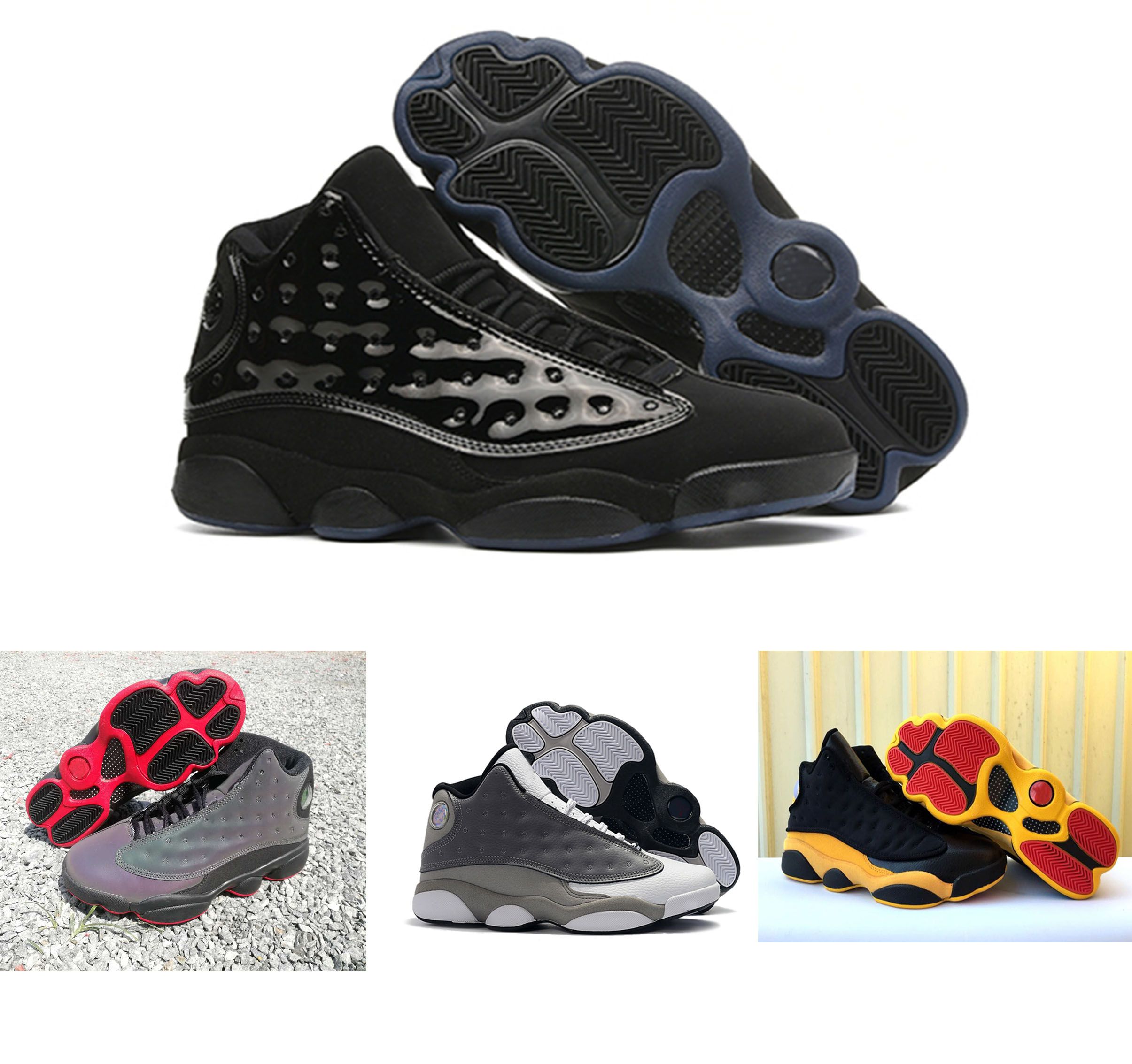 black 13s cap and gown