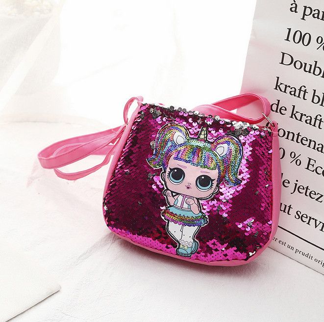 Compre Juguetes Para Niños De Lentejuelas Bolsos Del Diseñador De Muñecas Lol Hangbag Bolsas De 20 * 18 Cm De Almacenamiento De Dibujos Animados Niñas Mochilas Hop Bolsillo Bolsas De Regalos De