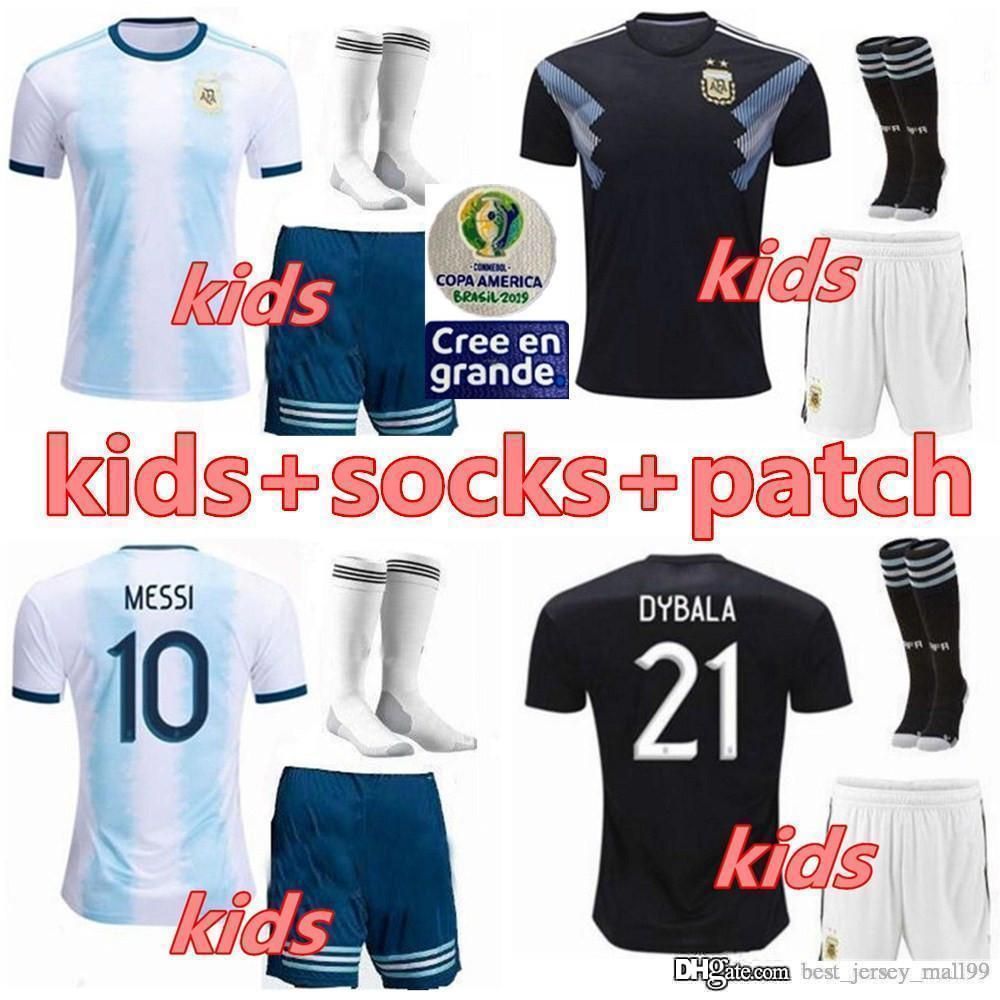 argentina soccer jersey kids