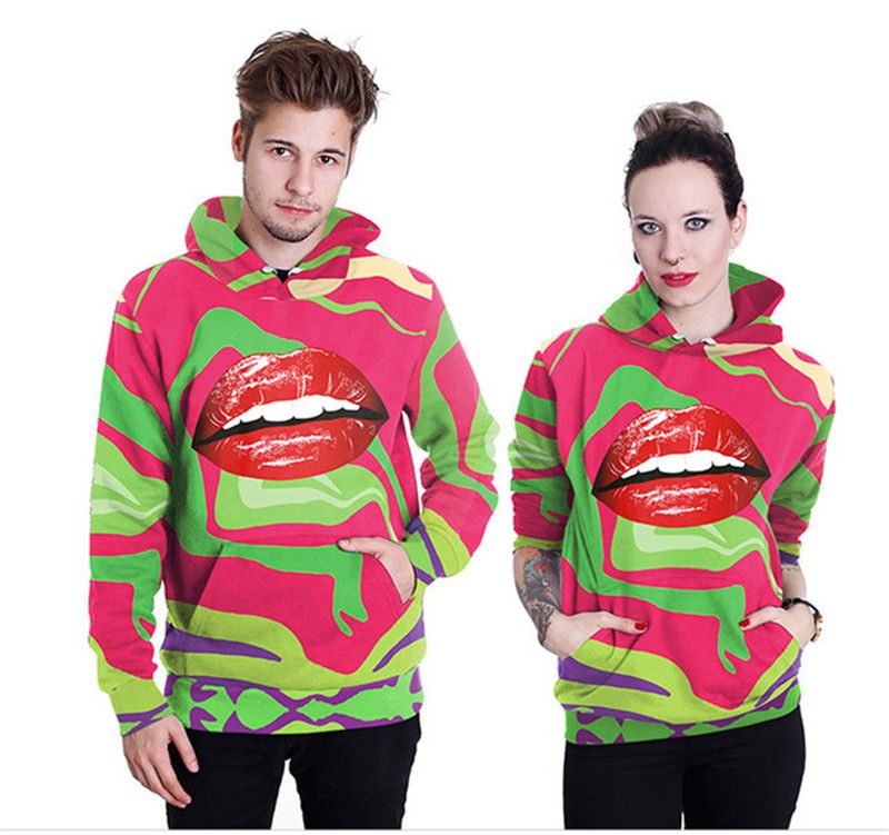 2022 Halloween Couple  Fashion Designer  Hoodie  New Digital 