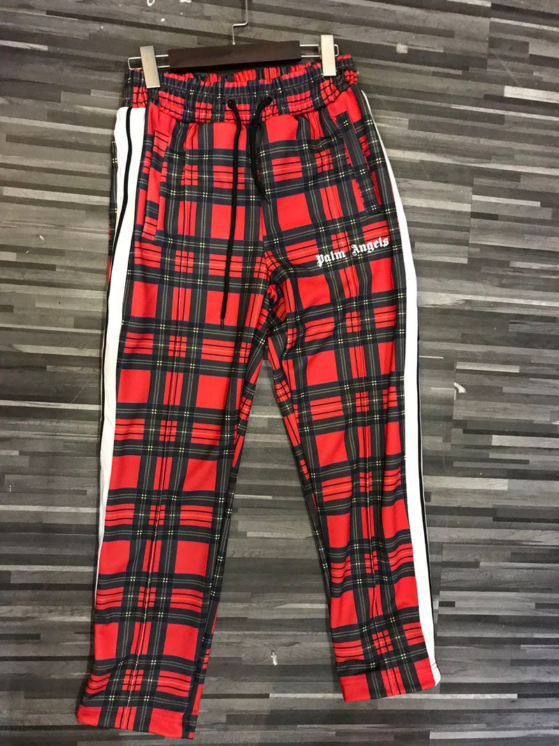 palm angels plaid pants