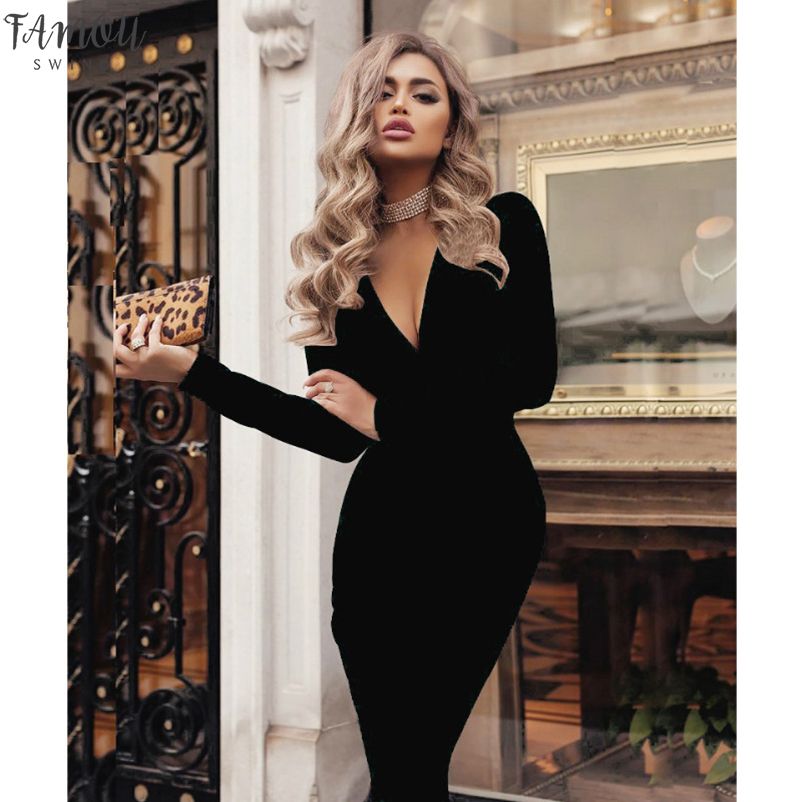 women bandage bodycon
