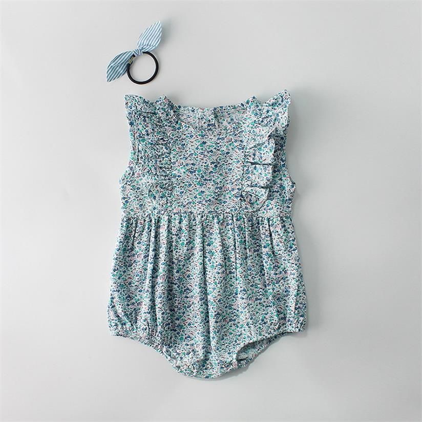 baby blue floral jumpsuit