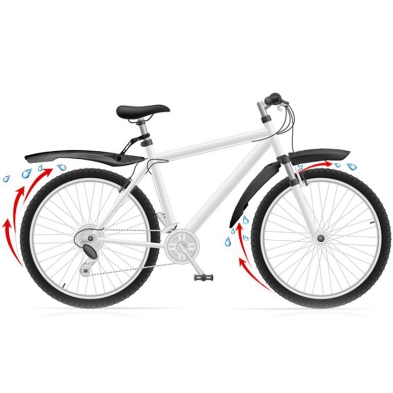 bicycle mudguard parts