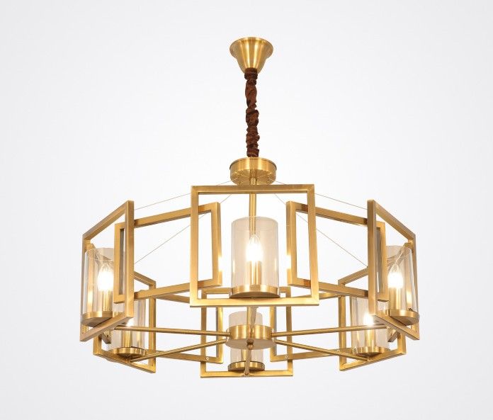 modern gold chandelier lighting