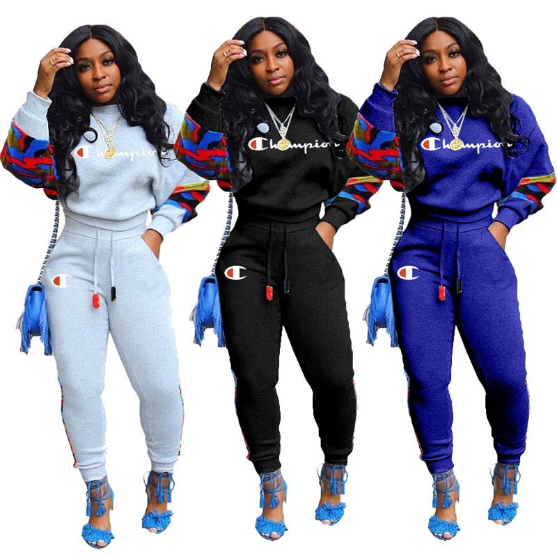 Women Tracksuit Long Sleeve Hoodie 