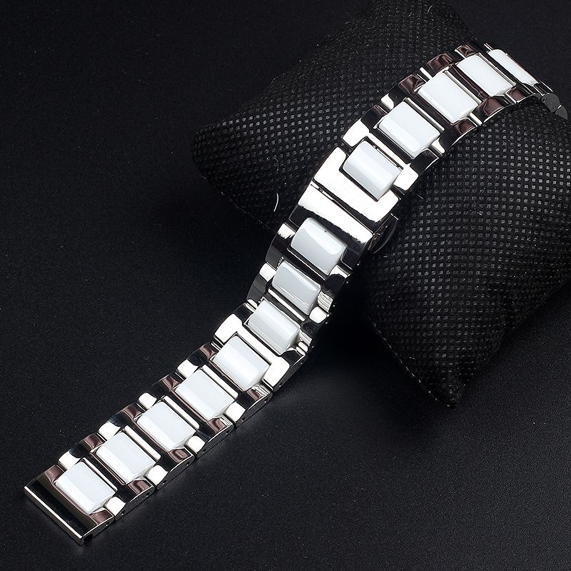 Lovers Ceramic Stainless Steel Watchbands 14mm 16mm 18mm 20mm 22mm Men Women Watch Bands Strap Ladies Fashion Watch Bracelets Cloth Watch Bands 23mm Watch Band From Heathere 19 52 Dhgate Com